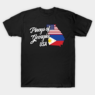 Filipinos of Georgia Design for Proud Fil-Ams T-Shirt